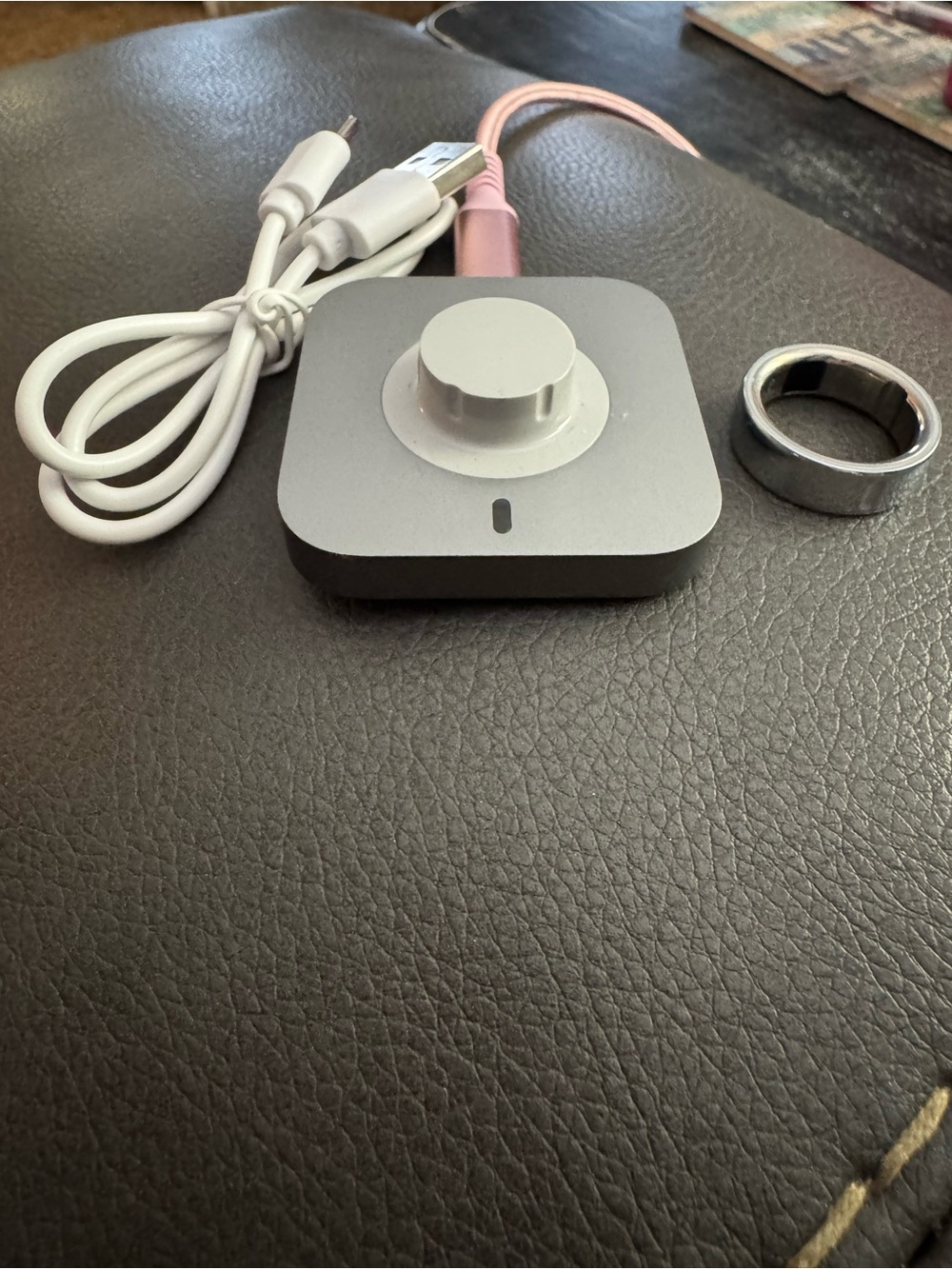 Oura Ring 4 Silver Size 9